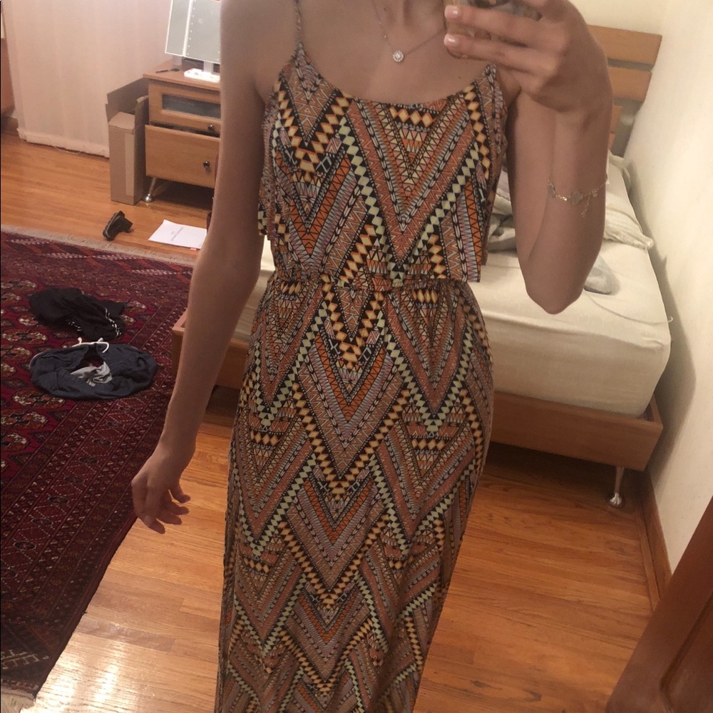 Maxi tribal dress